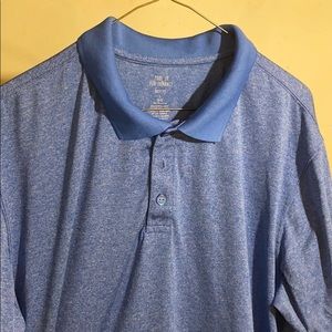 Blue Haggar golf polo